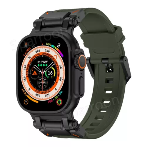 Silicone Sports Strap Band For Apple Watch Ultra 1 2 3 4 5 6 7 8 9 42/44/45/49mm - Picture 8 of 54