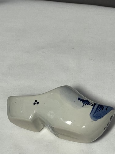 Vintage Delft Blauw Ceramic Shoe - Hand painted - Made in Holland - Picture 11 of 11