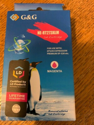 G&G Ink Cartridge Epson EXpression Premium XP520 NE-RT273XLM  