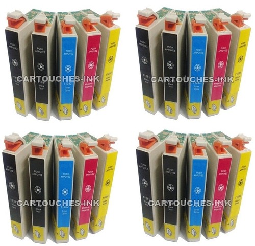 * Cartouches-ink pack au choix non original epson T1281 T1282 T1283 T1284-T1285* - Photo 1/13