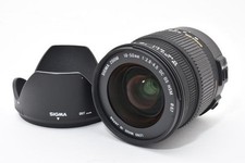 Sigma 18-50mm F2.8-4.5 DC OS HSM SA Mount Lens with Hood Tested Working