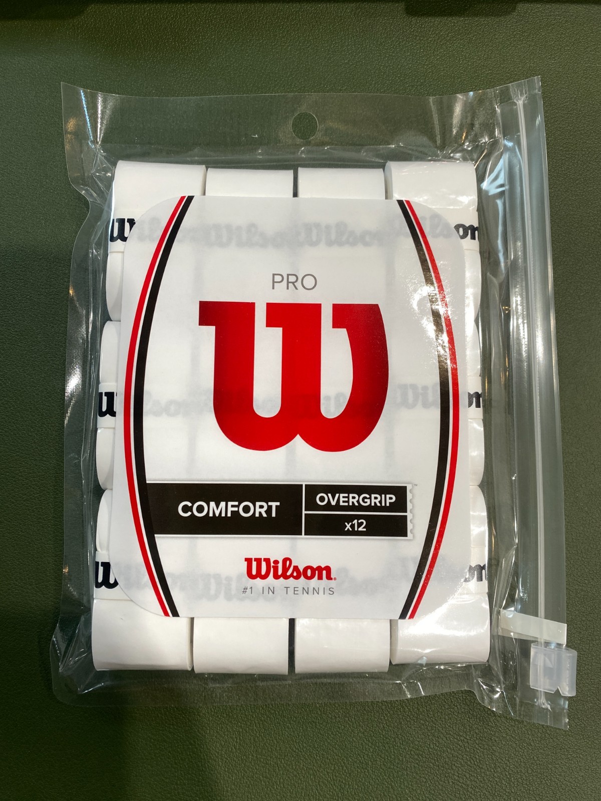 Wilson Pro Overgrip Белый, 12 штук, Теннисный грип, лента для бадминтона, ракетка Comfort
