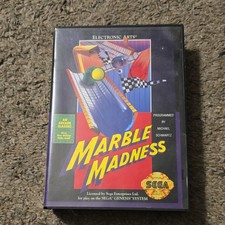 Electronic Arts Marble Madness Sega Genesis 1991 NTSC-U/C GA Arcade Manual