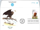 S08-5323, WILDLIFE OF USA, BALD EAGLE, VIRGINIA, FLEETWOOD FDC