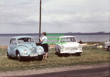 DIA Original - Oldtimer Auto IFA F9 Trabant 601 Trabi - DDR - ~1961 - AO22