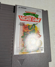 Jeu Teenage Mutant Hero Turtles 2 The Arcade Game Nintendo PAL B NES-89-Fra-1 GC
