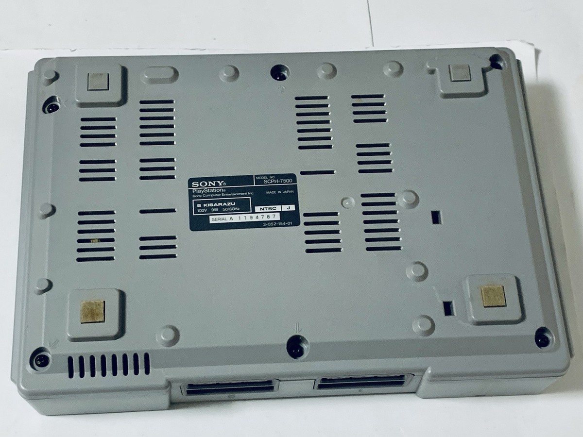 Sony PlayStation 1 SCPH-7500 PS1 Console ONLY JAPAN- REPAIR | eBay