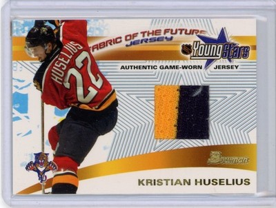 2001-02 Bowman YoungStars Relics #JKH Kristian Huselius JERSEY  Florida Panthers