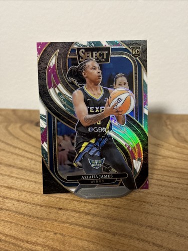 2025 Panini Select WNBA - AZIAHA JAMES RC - #174 - JAZZ PRIZM - SP -  WINGS