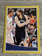 2009-10 Topps #137 Marc Gasol Gold #/2009