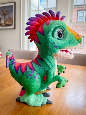 FurReal BABY DINO Dinosaur Munchin Rex Dino interactive Electronic Toy
