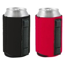 2pcs Can Cooler Sleeves Blank Can Cooler Sleeves with Magnets Soda Can Covers