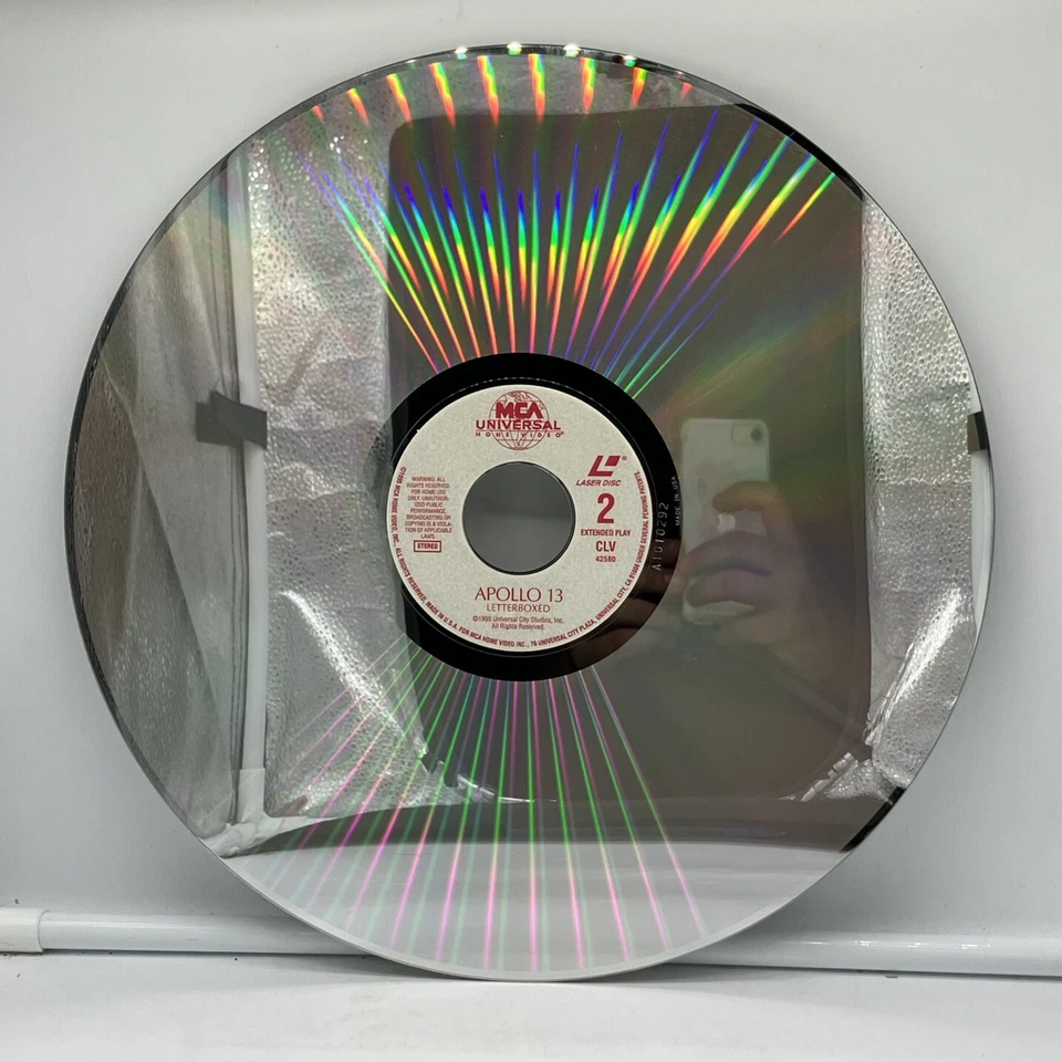 Apollo 13 (1995) 2-Laserdisc ~ Letterboxed Edition - Preloved - FREE SHIPPING - Image 4 of 4