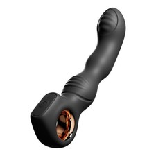 Cordless Prostate Massager Male Waterproof Curved-Vibrators Small