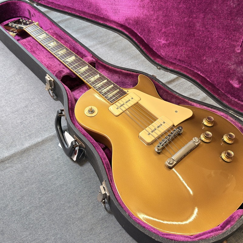 ギター Gibson Les Paul Reissue 1992 / Gold Top Gibson 1956 Les Paul Gold Top Reissue 1992 Vintage Electric Guitar