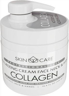 Skin Care Collagen 3-in-1 Moisturizer Face Cream, Neck and Hands