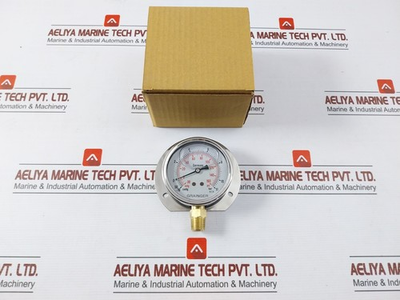 #ad GRAINGER INHG 30 160 PSI Pressure Gauge $199.99