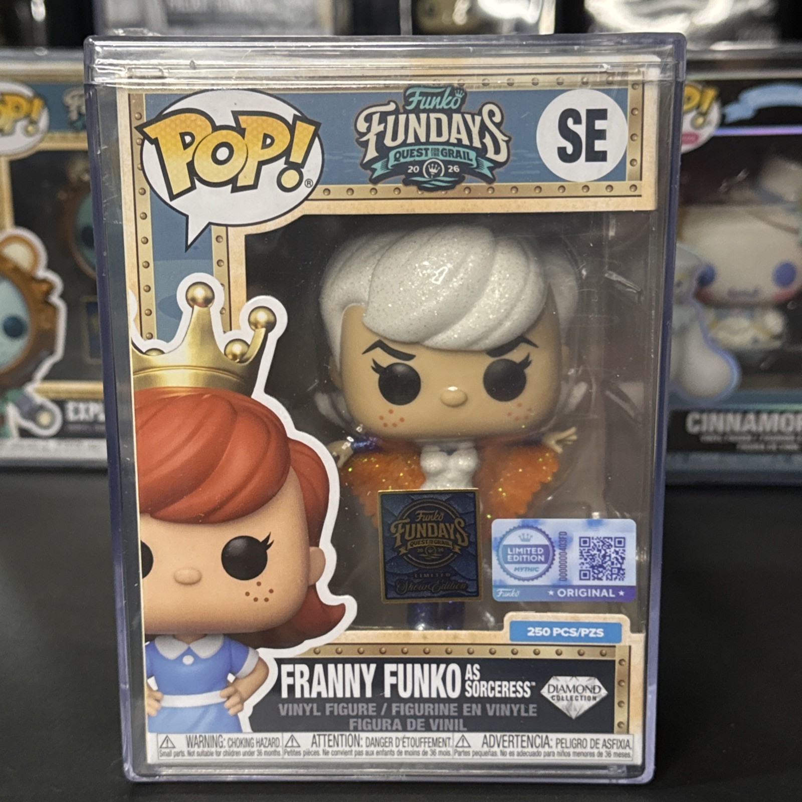 EXCLUSIVE 2026 SDCC Funko Fundays FRANNY AS SORCERESS Pop Diamond LE 250 IN HAND