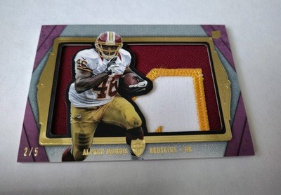 2012 Topps Supreme Rookie Die-Cut Relic #2/5 Alfred Morris #SRDC-AM RC Logo