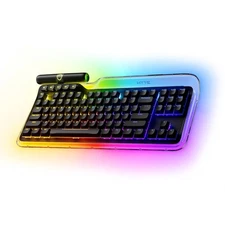HYTE Keeb TKL Tenkeyless Wired  RGB Linear Switches Black Mechanical Keyboard