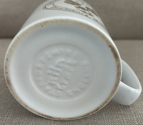 National Fire Academy Emmitsburg Maryland Inspector Ceramic Mug 3.5” H England - Picture 7 of 10
