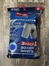 Wrangler Five Star Performance Active Stretch 3 Pack Boxer Briefs XLarge