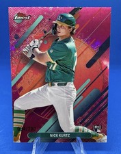 2025 Topps Finest Nick Kurtz Magenta Refractor /200 Athletics