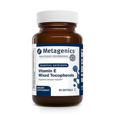 Metagenics Vitamin E Mixed Tocopherols - High Potency 60 Count (Pack of 1)