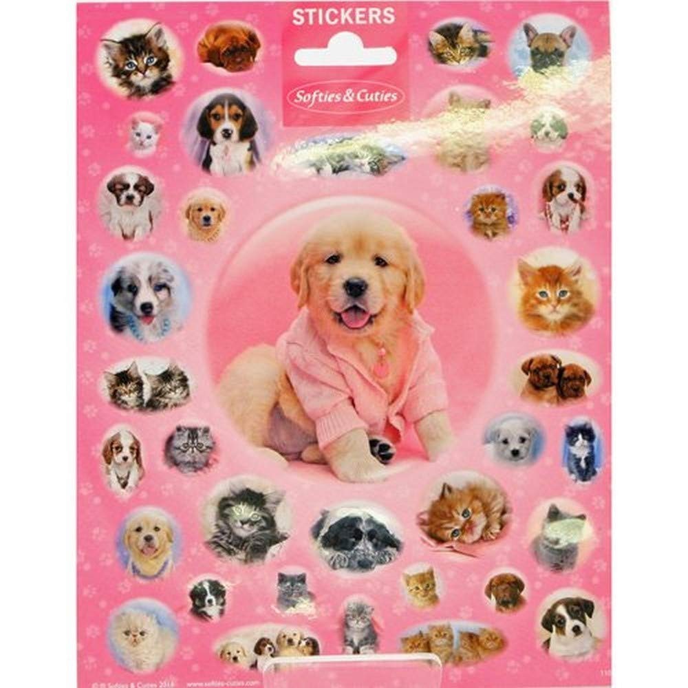 Разноцветные наклейки Peterkin 5081 Неженки и милашки