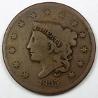 1835-P Large Cent — photo from another recent sale