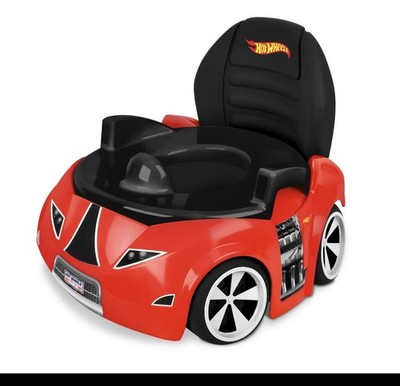 Hot Wheels  Race Car Potty Training Toilet, Includes Detachable Toddler Toile...