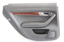 Türverkleidung Audi A6 Avant C6 4F0867305 hinten links Leder anthrazit 11-2005