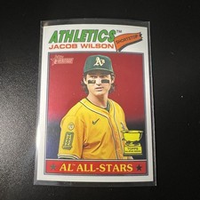 2026 Topps Heritage - Jacob Wilson #17 Chrome
