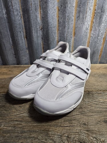 SAS Damen TMV Wanderschuhe zwei Riemen/weiß/9 breit UVP 208 $