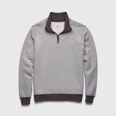 Surfside Supply Bobby Brushback Quarter Zip Black Gray Combo XL MSRP $98 Style