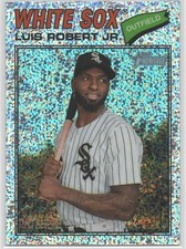 2026 Topps Heritage Luis Robert Jr #166 Chrome Sliver Sparkle BASE CARD INCLUDED