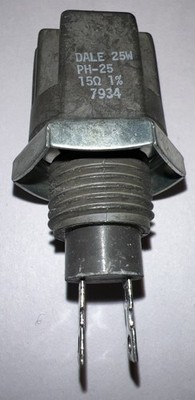 DALE PH-25 RESISTOR 15 OHM 25W 1% WIREWOUND FIXED CONDITION NEW