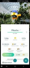 Pok mon GO Pok Xciting Singapore Exclusive Background Shiny Afro Pikachu