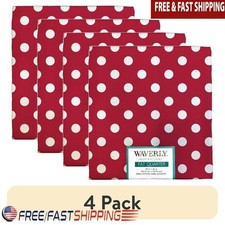 Cotton Fat Quarter Big Dot Fabric Sewing Quilting Crafting Home Decor 4 Pack New