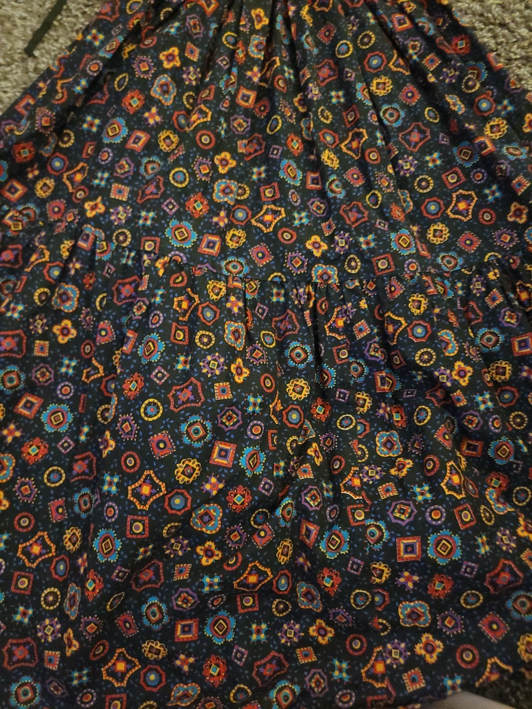 Rework Upcycled Patchwork Hippie Bell Bottom Flar… - image 15