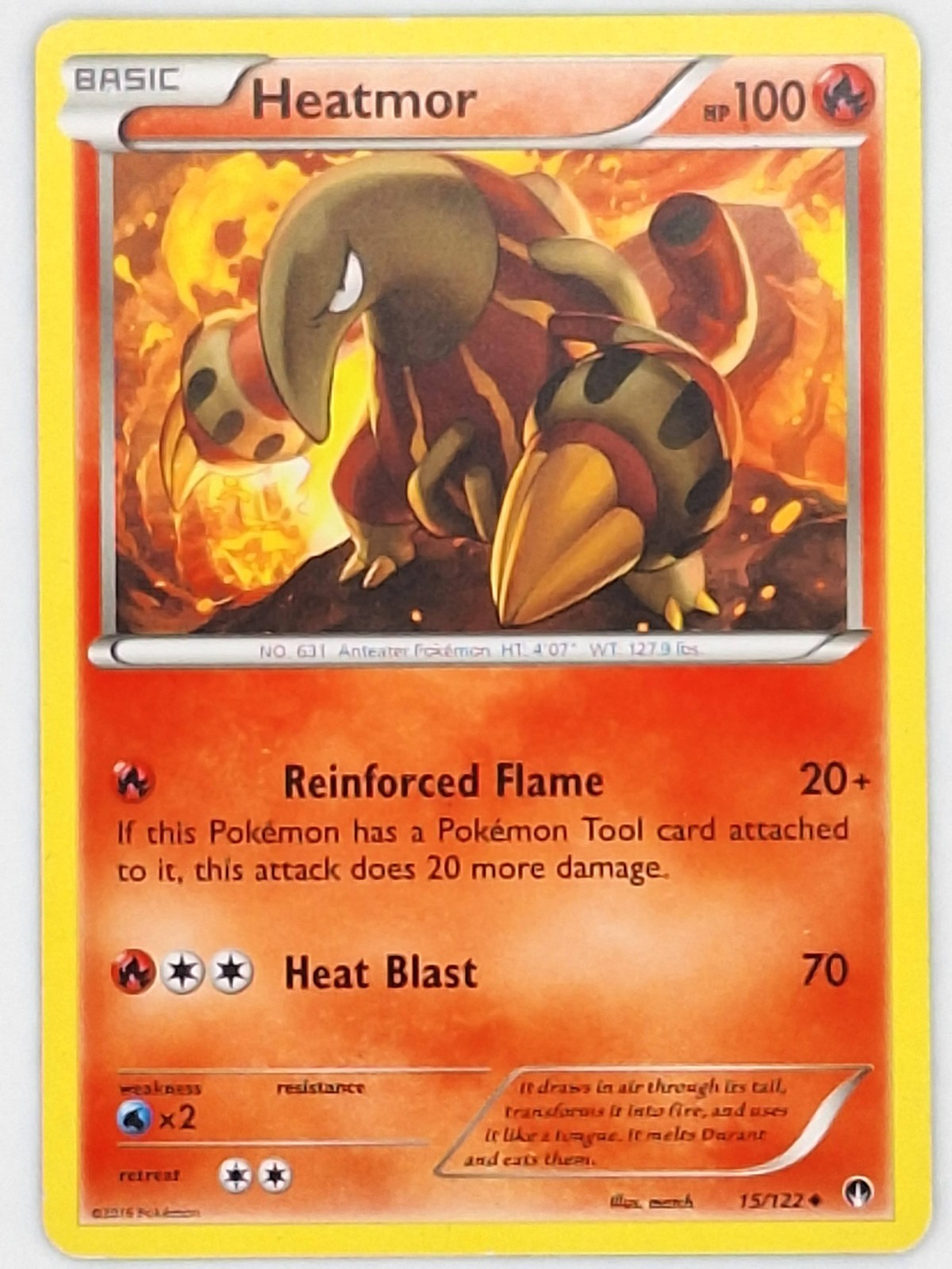 Heatmor 15/122 Pokemon - XY Breakpoint MP