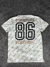 Victoria's Secret PINK Size Small Camo Camouflage 86 ROSE GOLD FOIL Tee Shirt