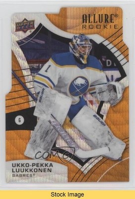 2021-22 Allure Rookies Orange Slice Ukko-Pekka Luukkonen #122 Rookie RC READ 0i6