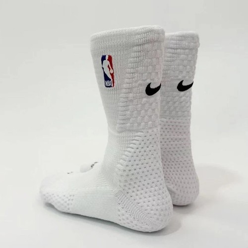 Nike NBA Unicorn Cushioned Socks Elite DRI-FIT Socks -Size L Full Length White