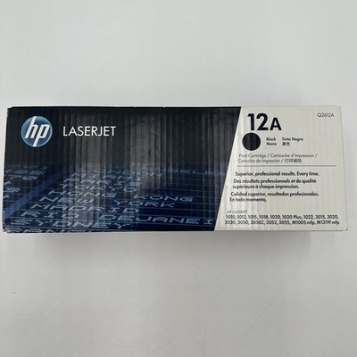 NEW Genuine HP 12A Black LaserJet Toner Cartridge Q2612A OEM Factory Sealed