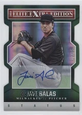 2014 Elite Extra Edition Status Emerald Die-Cut Signatures /25 Javi Salas Auto