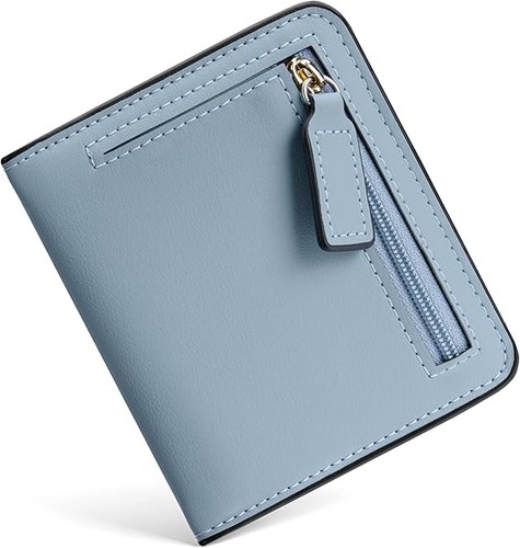 Toughergun Womens Small Slim RFID Leather Bifold Mini Wallet NEW