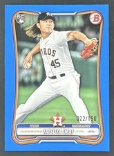 2026 Bowman Tatsuya Imai #74 Sky Blue Border 22/499 RC Astros