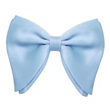  Bow Ties for Men, Oversized Pre-tied Bowtie Adjustable Mens Bow Tie for Blue