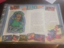 lilo willabee and ward 9x12 patch disney collection sheet w&w display